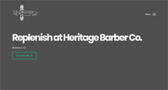 Desktop Screenshot of heritagebarberco.com